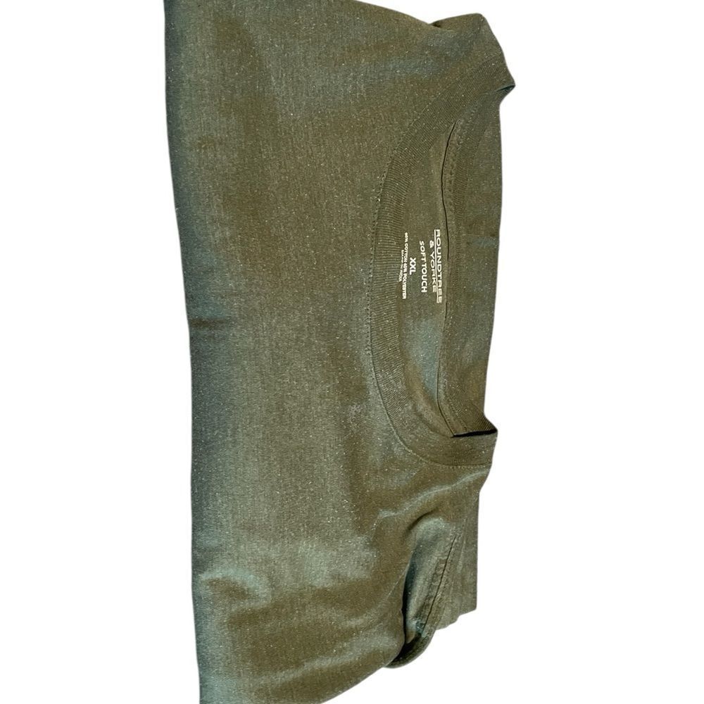 Rousted and Yorke soft touch tee shirt  Forest Green Tee XXl